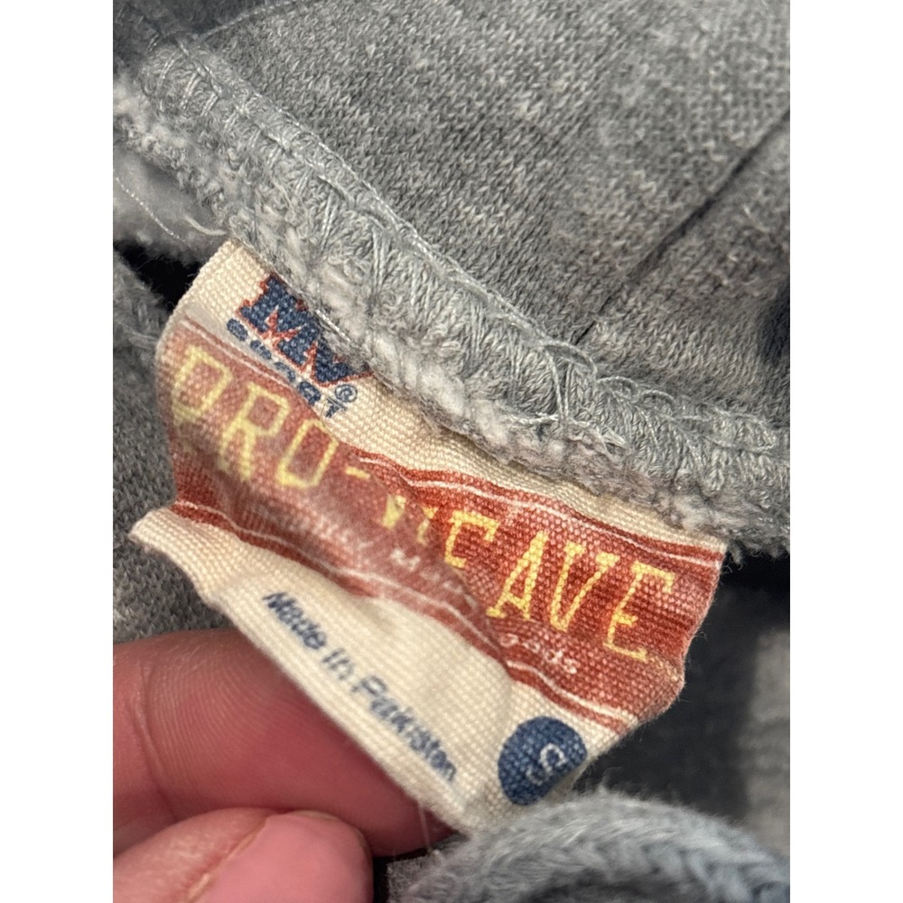 MV Sport Pro-Weave Quinnipiac University Hoodie Gray Mens Small Distressed - Picture 5 of 5